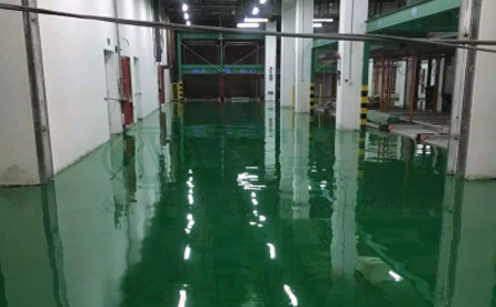 11月武都武都环氧地坪施工高峰来袭，梦得来化工多项目同步推进保交付